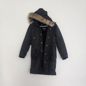 Madewell Belmont Parka in Black Size XXS